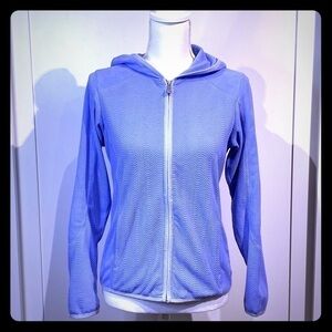 Danskin lavender fleece hoodie